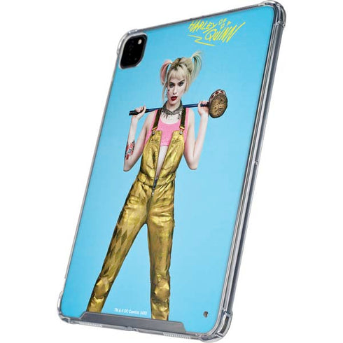 DC Comics Harley Quinn Movie Charcater Poster iPad Pro 12.9in (2020) Clear Case
